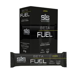 Science in Sport Beta Fuel Dual Source Energy Chews, Energy Bars, Lemon Flavour, 45g of Carbs, 60g Bar (6 Pack)