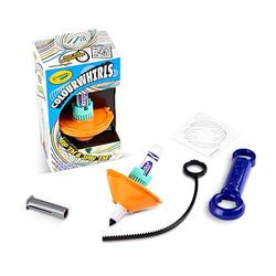 CRAYOLA - ColourWhirls, la peonza de Colores, Juego con 1 peonza, Colores Surtidos, desafíos para la Familia y Amigos, Juego y Regalo Creativo para niños, a Partir de 6 años, 74-7649
