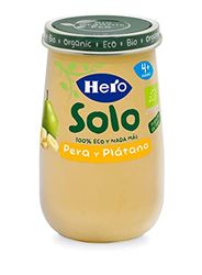 Hero Solo Tarrito de Pera y Platáno, 190g