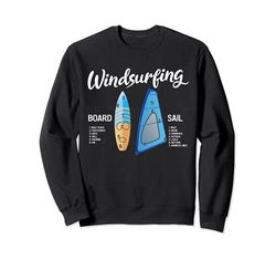 Windsurf Attrezzatura, Ingranaggio Consiglio Windsurfer Sail Felpa