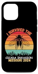 Coque pour iPhone 13 Survived 2024 Cigales Invasion Infestation d'insectes