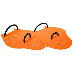 Malmsten Unisex Swim Power Handpeddels, Oranje, X-Small/170 x 130 mm