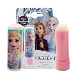 Disney Frozen Elsa & Anna Strawberry Flavour Lip Balm – Moisturizing & Hydrating Formula | Natural & Dermatologically Tested | Perfect for Kids & Adults, 4g