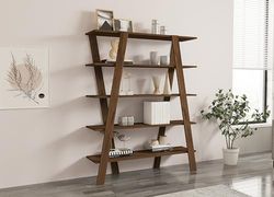 Hanah Home Bookshelf, Noce, Taglia Unica