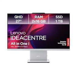 Lenovo IdeaCentre AIO 27IRH9 Intel Core™ i7 i7-13620H 68,6 cm (27") 2560 x 1440 Pixels PC All-in-One 32 Go DDR5-SDRAM