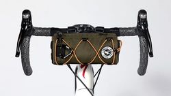 Borsa Manubrio Bici con Tracolla Borsa Impermeabile Nylon 1,7L 23x11x11 cm Accessori Bici MTB E-Bike Complementi Cestino Porta Attrezzi