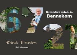 Bijzondere details in Bennekom: 67 details, 21 interviews