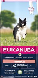 Eukanuba hondenvoer senior voor volwassen en oudere honden van alle rassen – droog voer met lam & rijst, verschillende maten