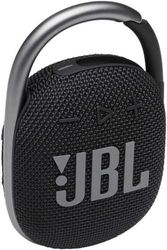 JBL Clip 4; Draagbare bluetooth speaker met karabijnhaak, water; en stofbestendig, in het zwart