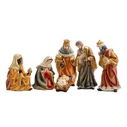 Belén Clásico de 6 Piezas de Resina de 20cm