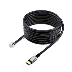 StarTech.com Adaptador USB-C a RJ9 para Auriculares con Micrófono - USB Tipo C a RJ9 para Teléfono