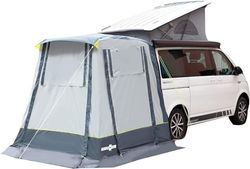 Brunner Camping Accessories Tente arrière Comet 200 x 200 x 205 cm Unisex-Adult, Gris/Gris foncé, Taille Unique