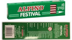Alpino C0131005 - Lápices, Rojo