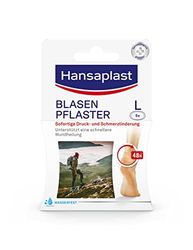 Hansaplast SOS - Cerotto per bolle grandi (1 x 5 pezzi), trasparente per sollievo immediato da dolori di pressione, cerotto per tallone e balle