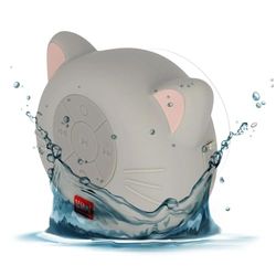 Legami - Mains Libres et Haut-Parleur sans Fil résistant à l'eau, thème Kitty, Mains Libres sans Fil, Compatible avec Tous Les appareils avec Technologie sans Fil, câble USB Inclus, 9 x 8,5 x 5 m
