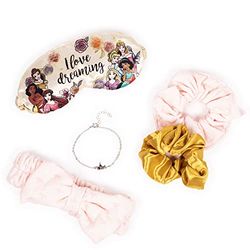 Peers Hardy Disney VS700660L.PH Trousse à cosmétiques avec Fermeture éclair, Masque de Sommeil, Serviette à Cheveux, Paire de chouchous et Bracelet Bijoux