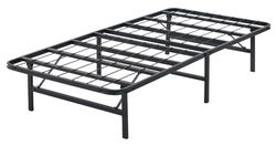 HOGAR24 ES | Somier Metálico Taro | Patas Plegables | Medida: 90x190 cm | Base de Cama Metálica Plegable | Permite Almacenar Debajo de la Cama | Color Negro