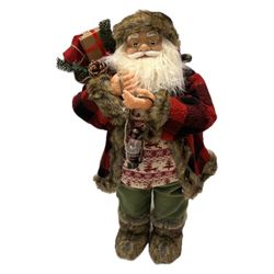 Imma 5810G Babbo Natale da Interni 83 CM, Rosso, Large 83cm D