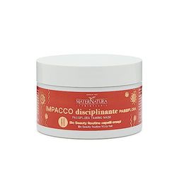 Maternatura, Masque Discipline pour Cheveux Frisés à la Passiflore, Réparation, Force et Brillance pour une Chevelure Parfaite, Routine Beauté Bio pour Cheveux Frisés, Made in Italy - 100 ml