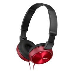 Sony Auriculares dobráveis MDR-ZX310 - vermelho metálico