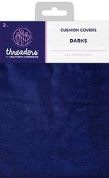 Threaders Fundas de Cojines Darks 100% Algodón un Tamaño, talla única
