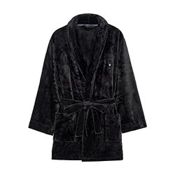 AIPING Herr Robe De Chambre Courte Nice vacker kort morgonrock, Fet bak, S