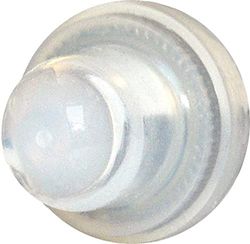 Blue Sea Systems 4135-BSS Stroomonderbrekerlaars met drukknop, transparant