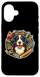 Regreso a la escuela Bernese Mountain Dog Boys Girls Dueño Niño Carcasa para iPhone 16