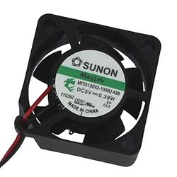 Sunon MF25100V21000UA99 Ventilateur 5 V CC 0,33 W 25 x 25 x 10 mm 5,1 m³/h 5,1 m³/h 5,1 m³/h