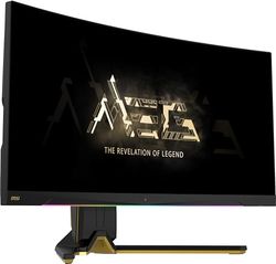 MSI MEG 342C QD-OLED 34“ UWQHD Gaming Monitor curvo - 1800R, 3440 x 1440 Pannello Quantum Dot OLED, 175 Hz / 0,03ms, 99,3% DCI-P3, ΔE≤2, DisplayHDR True Black 400, KVM - DP 1.4a, HDMI 2.1, USB Type-C