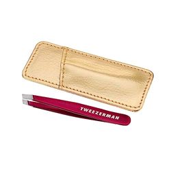 Tweezerman Celestial Fuchsia Mini Slant with Case