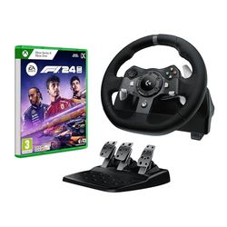 Logitech G G920 Racing Wheel and Pedals + EA Fomula One 2024 XB - EU plug