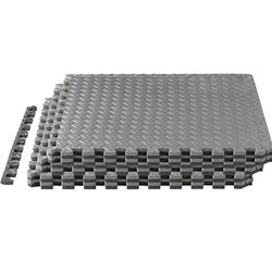 Yes4All 60x60 cm hasta 11,1 m² Juego 6/12/30 Baldosas de espuma EVA, alfombra de espuma, alfombra de gimnasio, alfombra de enclavamiento, suelo de garaje, piscina al aire libre, bañera de hidromasaje