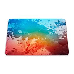 Bonamaison, Rectangle Pop Art Digital Printed Mouse Pad, Non-Slip Base, for Office and Home, Size: 22 x 18 cm