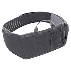 EVOC Race Belt Sac ventral pour Accessoires et Outils (AIR Pad System pour Une Ventilation optimale, Sacoche pour Ceinture Ventrale, avec Ceinture Ventrale Flexible AIROFLEX), Bleu néon