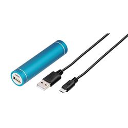 Hama Power Pack "Stick", 2600 mAh, turkos