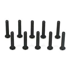 TEAM LOSI RACING Vis à tête plate M3 x 18 mm (10).