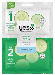 Yes To Cucumbers 2-Step Eye Kit, 1 Count