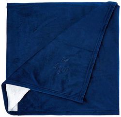 Agui deken Velvet blauw, 120 x 80 cm, 1 stuk 500 g
