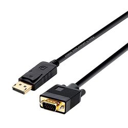 AISENS CABLE DISPLAYPORT A VGA A125-0365 - DISPLAYPORT/MACHO - VGA/MACHO - 2M - NEGRO