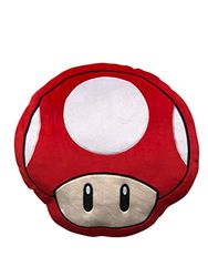 Nemesis Now Super Mario - Cojín de Setas (40 cm), Color Rojo