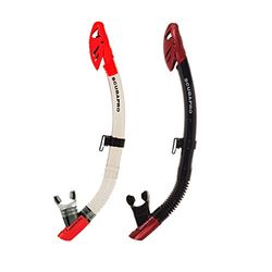 Scubapro Spectra Dry snorkel, kleur: rood