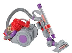 Casdon Dyson DC22 Vacuum Cleaner, Toy Dyson DC22 Vacuum Cleaner For Children Aged 3+, Features Working Suction, Just Like The Real Thing! Pack of 1