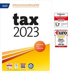 Tax 2023 DVD Box (für Steuerjahr 2022), frustfreie Verpackung