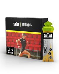Science in Sport GO Isotonic Energy Gel 15x60ml Pomme, Vegan - Formule isotonique avec 22g de glucides, Excellente source d’énergie, Alternative optimale aux boissons isotoniques