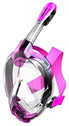 Seac Libera, ny generation integrerad snorkelmask, allergivänligt silikon, snabbfrisättning, 4 storlekar