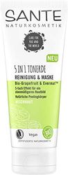 SANTE Naturkosmetik 5 i 1 lera rengöring & mask, 100 ml