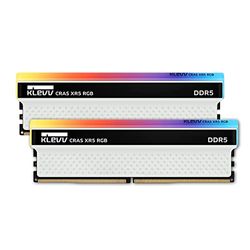 KLEVV CRAS XR5 RGB 32GB kit (16GB x2) 6000MT/s Gaming Memory DDR5 RAM XMP 3.0 High Performance Overclocking