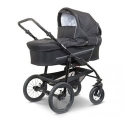 TRILLE - Dream Light Pram - Zwart - Lift Bundle