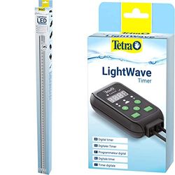 Tetra LightWave 830 Set Completo, Lámpara LED de Acuario, energía eficiente y Duradera & Lightwave Timer 78 g